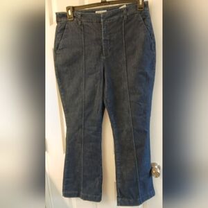 Nine West Denim Trouser Jeans – Size 14 – Dark Wash – Flared Leg